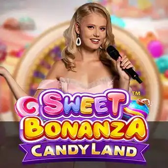 Sweet Bonanza CandyLand logo – Live Dealer by Pragmatic Play at rewards-casino