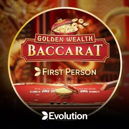 First Person Golden Wealth Baccarat – slot by Evolution, featured at casino-rewards.nl