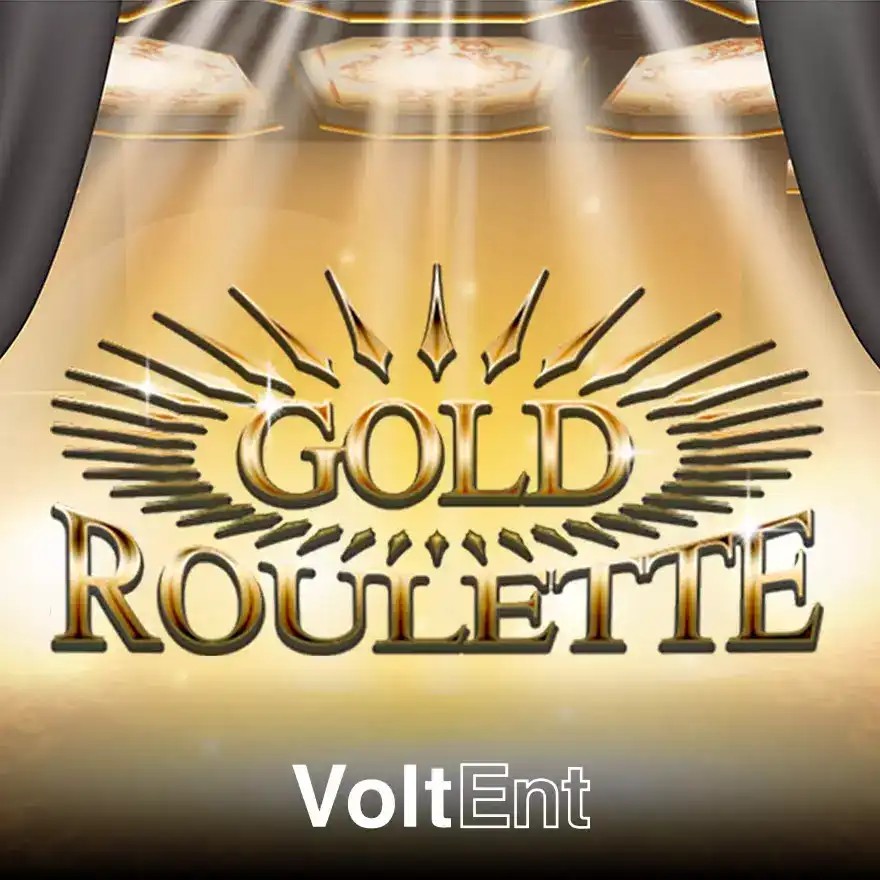 Gold Roulette slot visual from VoltEnt available on casino-rewards.nl