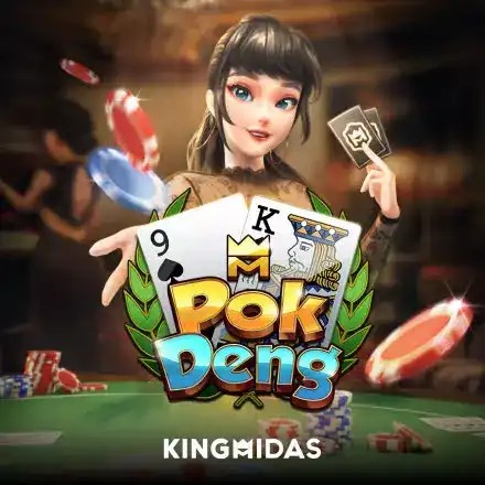 Kingmaker Pok Deng online game logo by King Midas on casino-rewards.nl