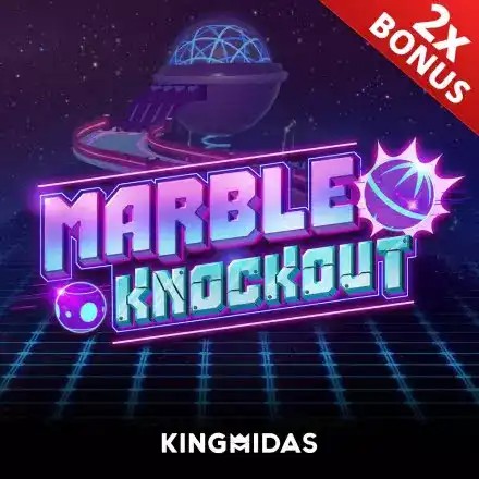 Official Table Games logo: Marble Knockout by King Midas at rewards-casino