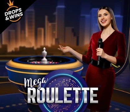 Mega Roulette slot visual from Pragmatic Play available on casino-rewards.nl